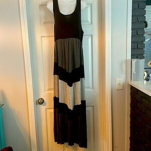 Celeste Chevron Maxi